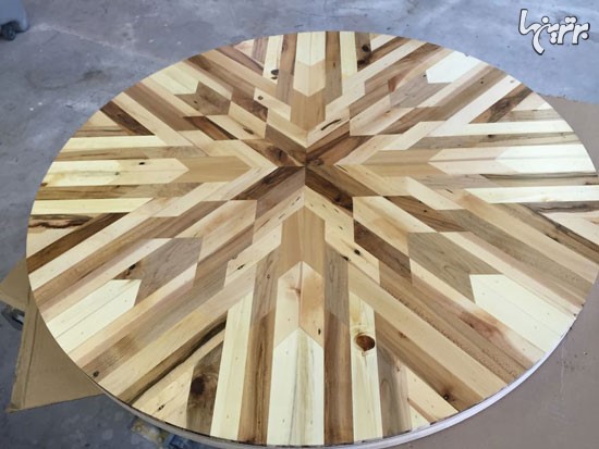 میزهای منحصربفرد چوبی با طراحی زیبا