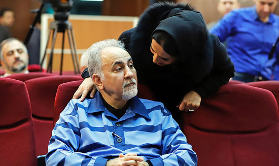نجفی در دومین دادگاه قتل همسرش