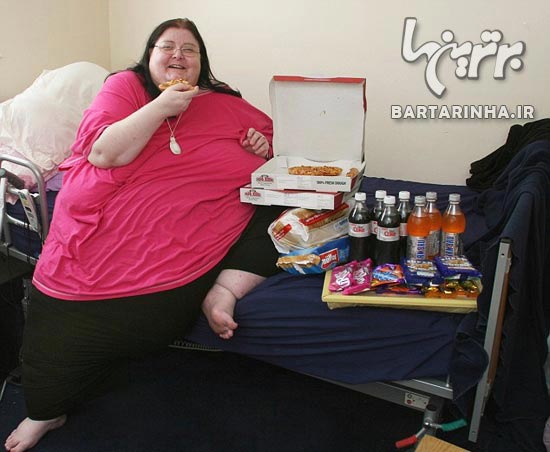 چاق ترین زن انگلیس چه کسی است؟+عکس