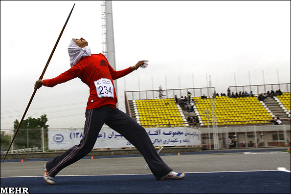 تصاویر مسابقات قهرمانی دومیدانی بانوان