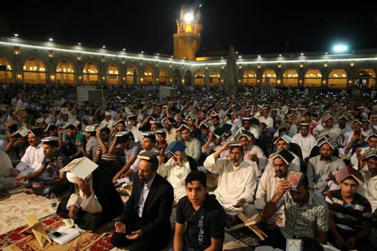 تصاویری از شب های قدر در «مسجد کوفه»