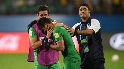 اشک‌های غلامزاده بعد از حذف از جام جهانی