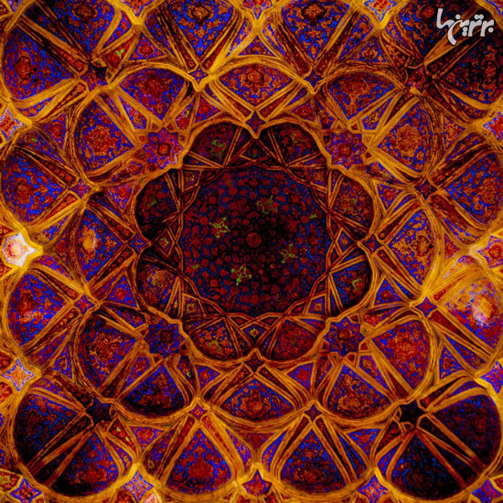 زیبایی متنوع سقف مساجد اصفهان