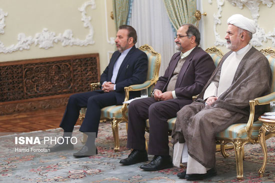 دیدار رییس جمهوری با وزیر خارجه عمان
