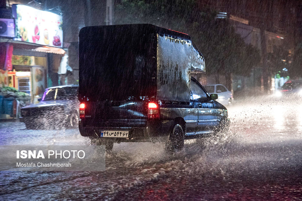 مازندران غرق در باران