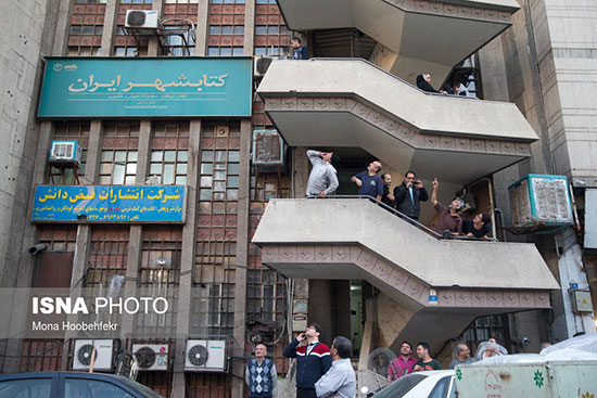 واکنش تهرانی ها به شلیک ضد هوایی