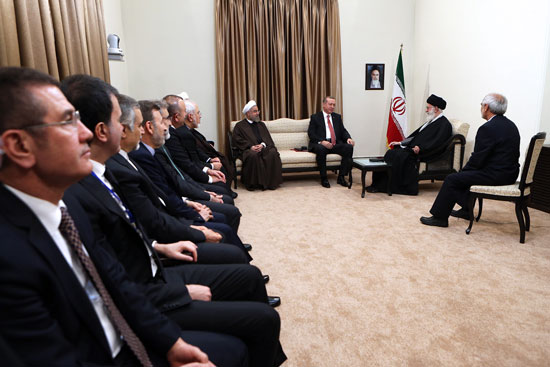 عکس: دیدار رییس جمهور ترکیه با رهبری