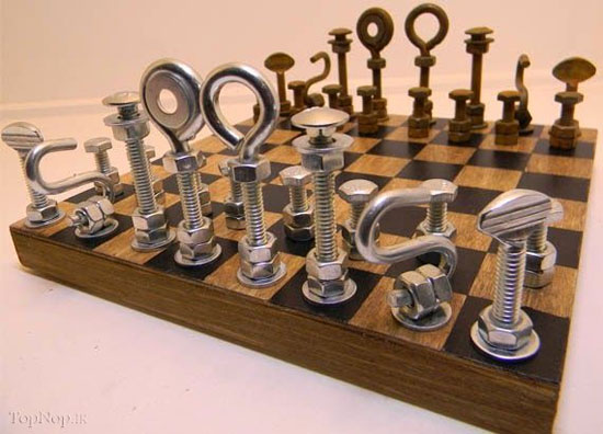 شطرنج های خلاقانه و بسیار جالب +عکس