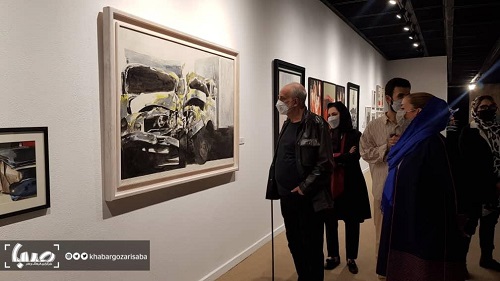 آغداشلو به موزه هنر‌های معاصر تهران رفت