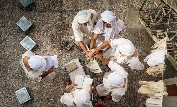 تصاویری از عید پنجه منداییان در خوزستان