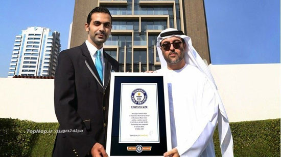 بزرگترین مارپیچ جهان در دوبی +عکس