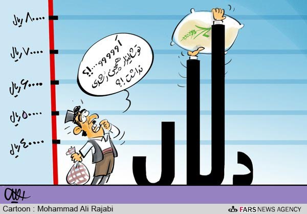 کاریکاتور: رشد قیمت برنج ...!