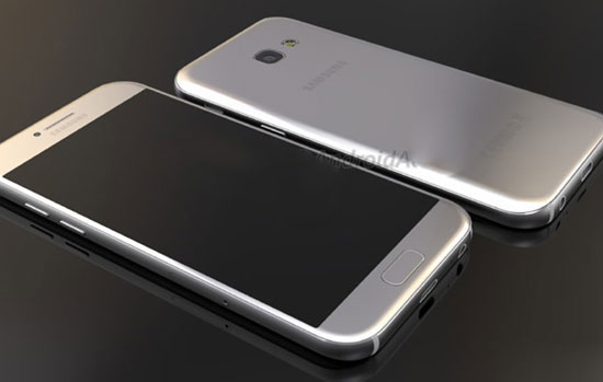 Galaxy A5 جدید شبیه به Galaxy S7 است