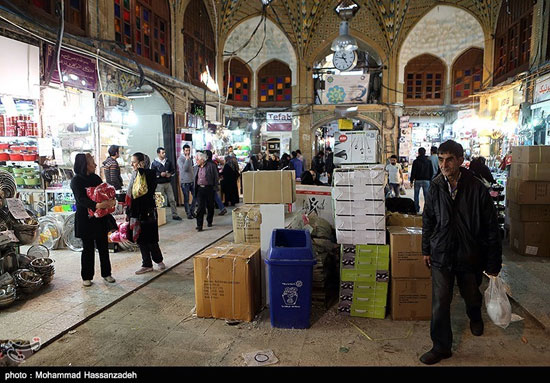 بازار تهران در روزهای پایانی سال