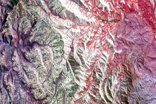 تصاویر ماهواره ای جالب از زمین