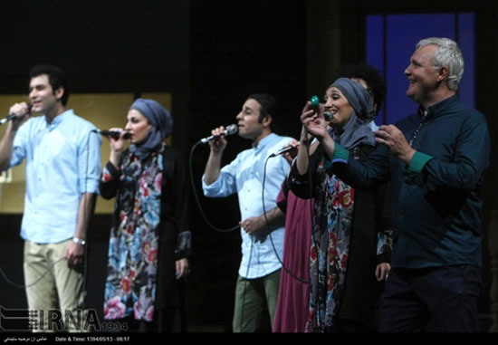 عکس: کنسرت گروه آوازی تهران
