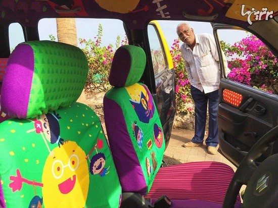 راننده تاکسی-آمبولانس 75 ساله هندی