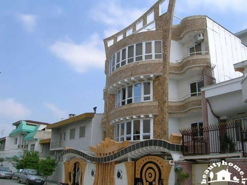 نمای آپارتمان های مدرن ایرانی