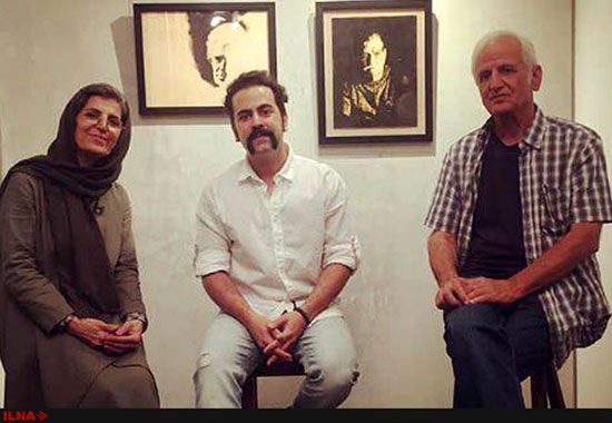 اجرای گروه‌ پالت در افتتاحیه نمایشگاه اکبر نعمتی