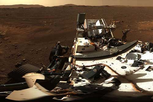 اولین تصویر پانورامایِ «استقامت» از مریخ