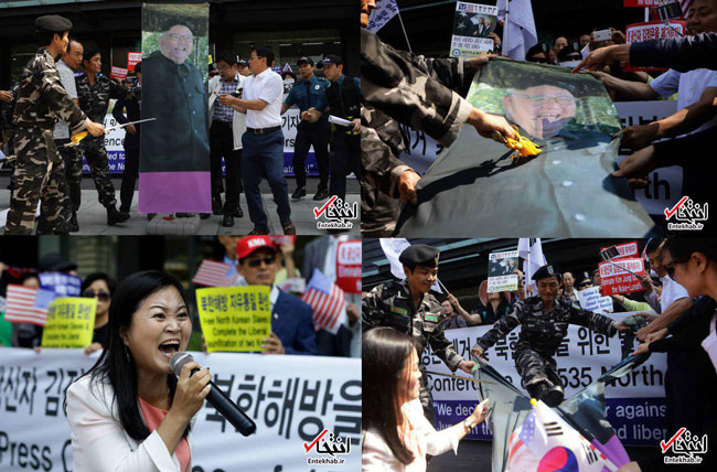 خشم مردم کره جنوبی از اقدامات «اون»