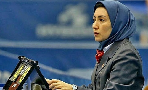 قضاوت اولین داور زن تاریخ ایران در المپیک