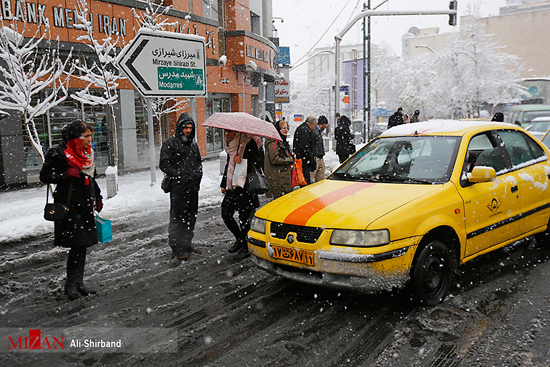 تهران برفی