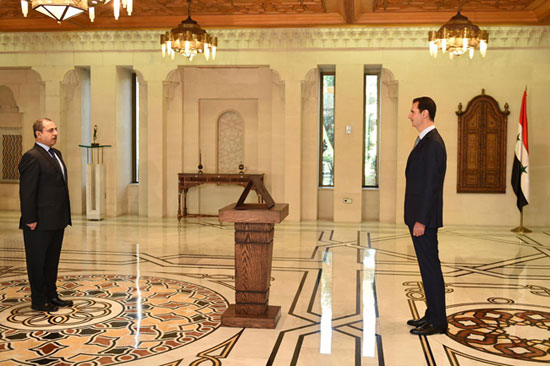 سوگند کابینه جدید بشار اسد +عکس
