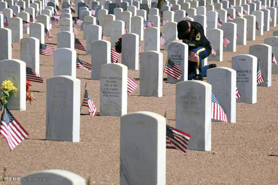 عکس: مراسم روز یادبود در آمریکا