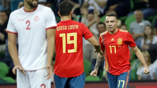 آسپاس، جانشین دیگو کاستا در تیم ملی اسپانیا