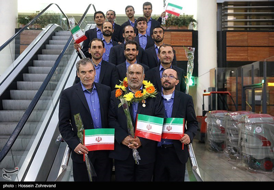 بازگشت تکاوران ایرانی از مسابقات روسیه