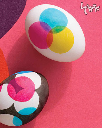 هفت سین تان را با این تخم مرغ های رنگی زیباتر کنید