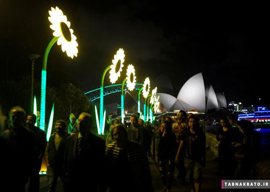 جشنواره‌ی تماشایی نور و موسیقی سیدنی استرالیا