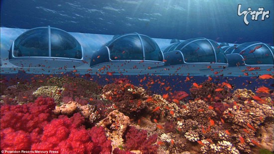 سفری به زیباترین هتل های زیردریایی