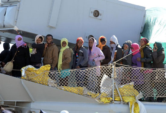 عکس: غرق‌ شدن کشتی مهاجران در مدیترانه