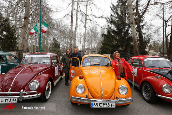 نمایش خودروهای کلاسیک و قدیمی در تهران