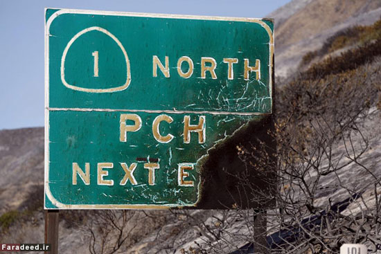 آتش‌ سوزی وسیع در کالیفرنیا +عکس