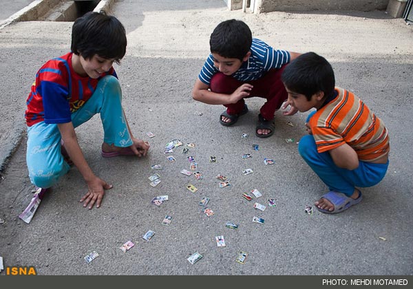 عکس؛ اوقات فراغت کودکان در قزوین