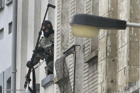 عکس: جستجوی عوامل حملات پاریس