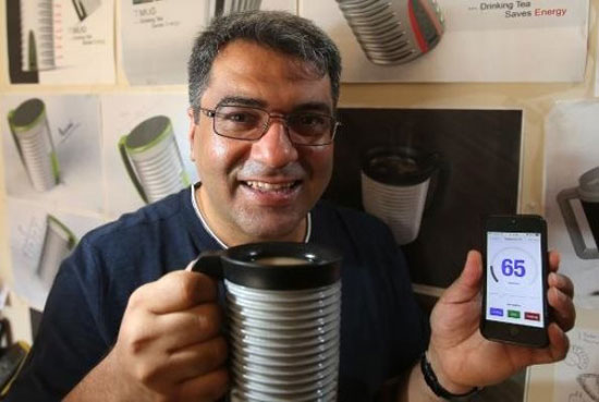 شارژ گوشی با لیوان هوشمند محقق ایرانی