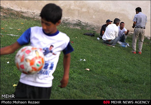 عکس؛ اوقات فراغت کودکان جنوب تهران