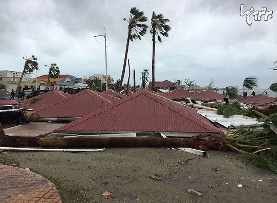 عکس‌های وحشتناک از طوفان مرگبار ایرما
