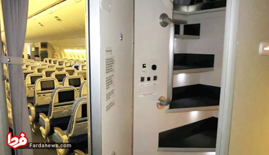 اتاقی مخفی در هواپیماها که از آن بی‌خبرید
