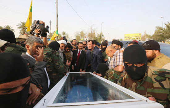 تصاویر تحویل جسد عزت‌ الدوری به دولت عراق