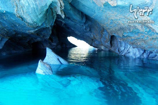 زیباترین غارهای جهان در زیباترین دریاچه جهان