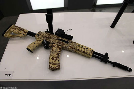 «AK-12»؛ جدیدترین اسلحه‌ی کمپانی کلاشینکف