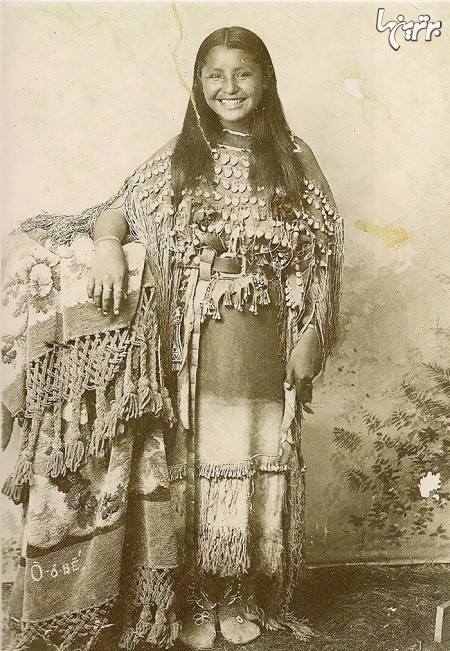 عکس‌های کمیاب از دختران بومی آمریکا