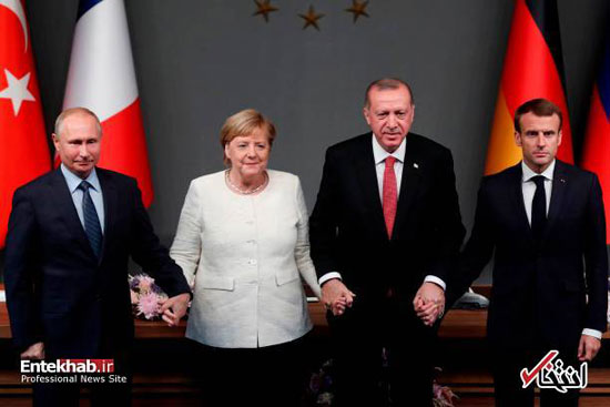 نشست رهبران فرانسه، روسیه و آلمان درباره سوریه
