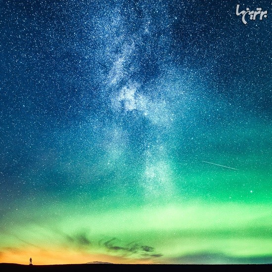 زیبایی فوق العاده فنلاند و ایسلند در شب