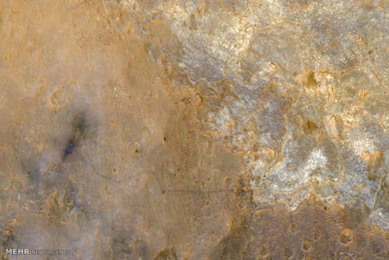 عکس: گشتی جذاب بر سطح سیاره مریخ‎